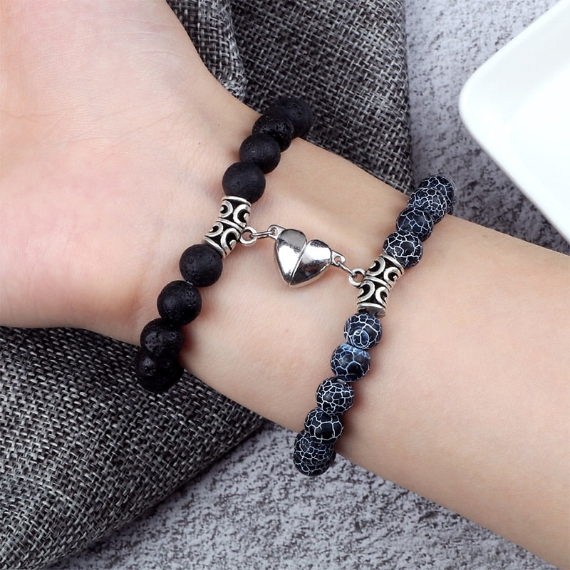 2pc Couple Magnetic Bracelets