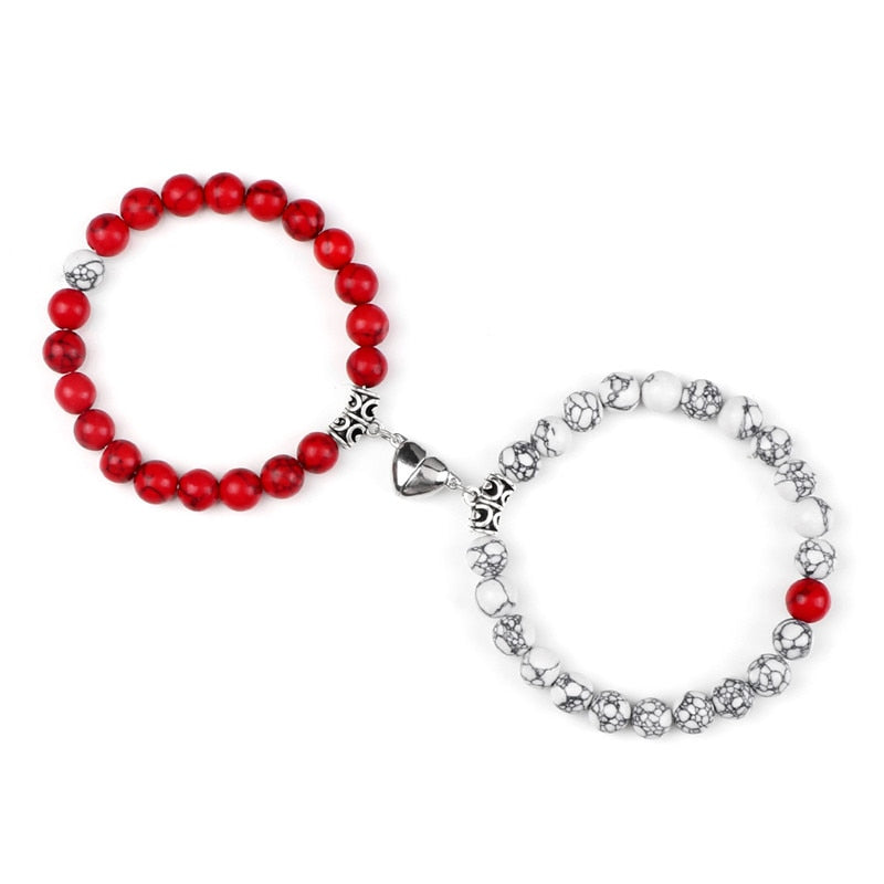 2pc Couple Magnetic Bracelets