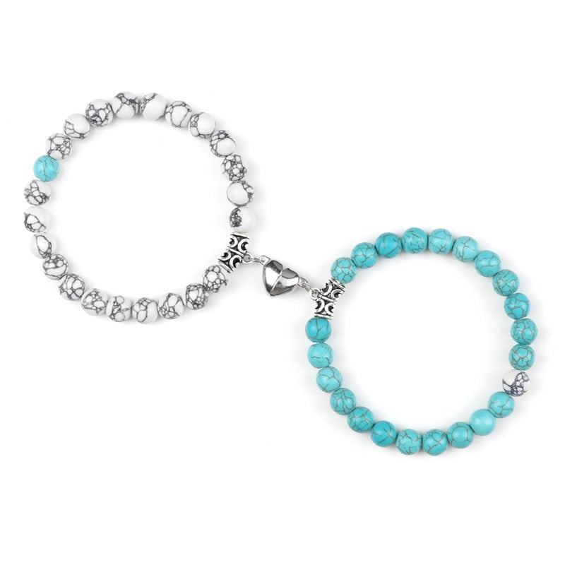 2pc Couple Magnetic Bracelets