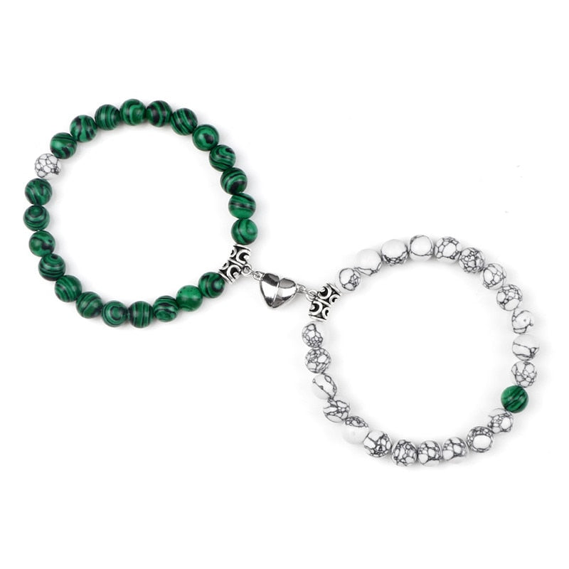 2pc Couple Magnetic Bracelets