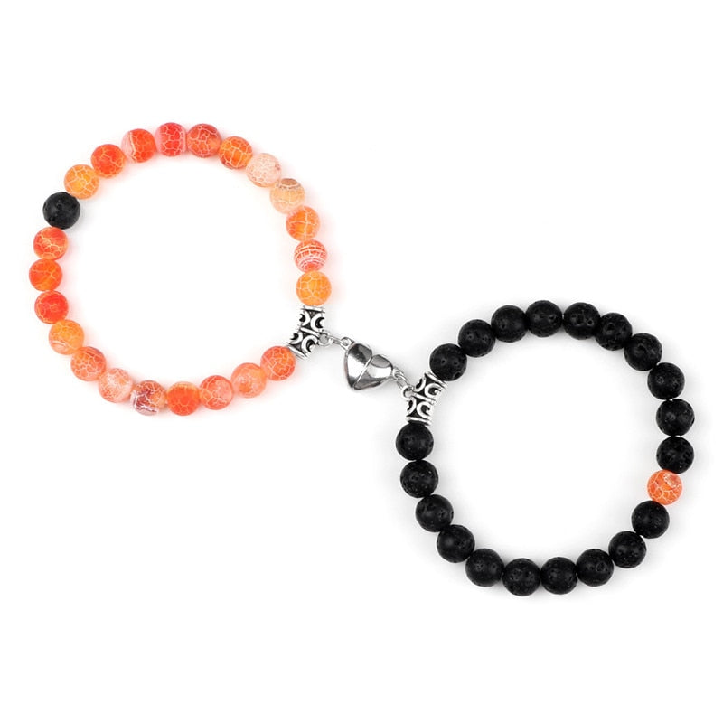 2pc Couple Magnetic Bracelets