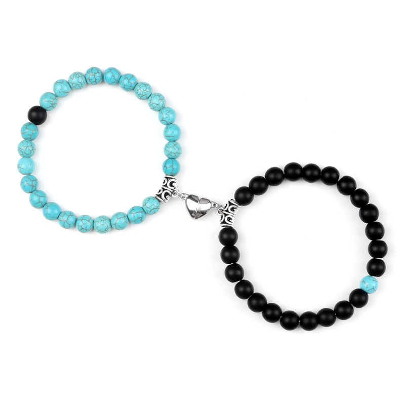 2pc Couple Magnetic Bracelets