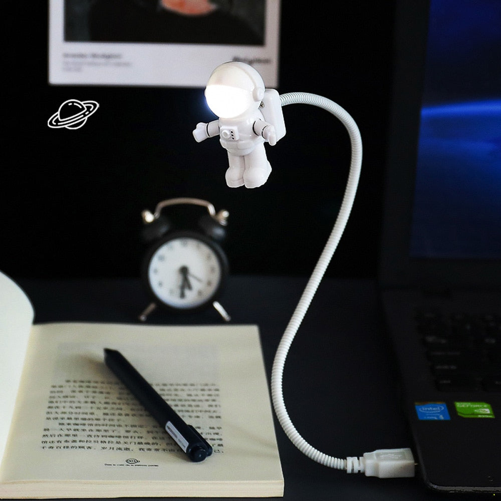 Cute Astronaut Desk Lamp Flexible